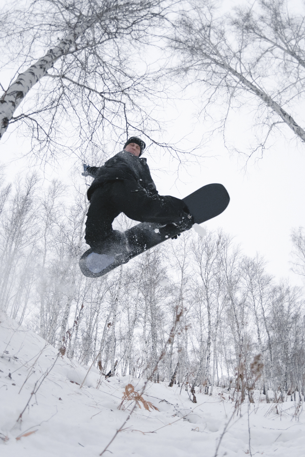 Snow boarding