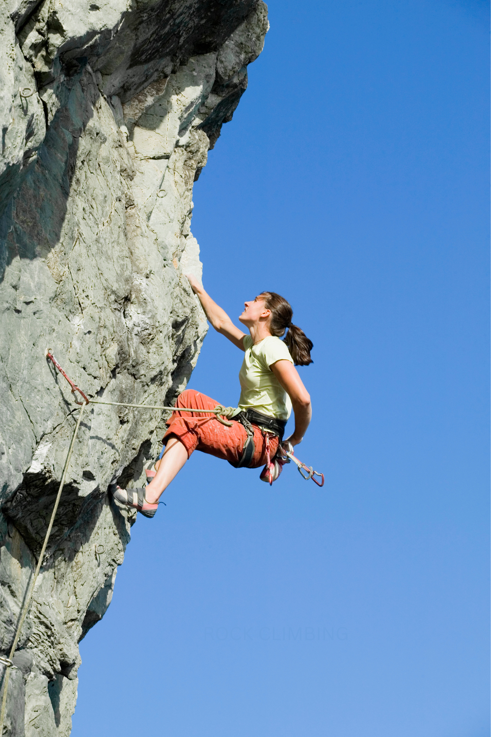 Rock climbing