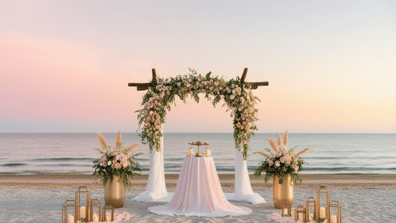 Beach wedding
